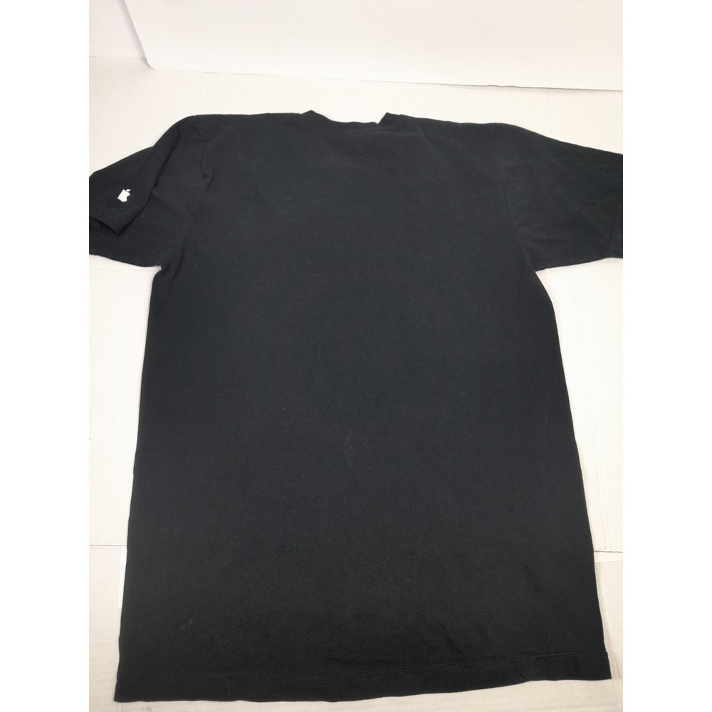 Vintage Y2K Apple Mac OS X Leopard Promo T-Shirt Computers Black Sz M - Picture 4 of 6